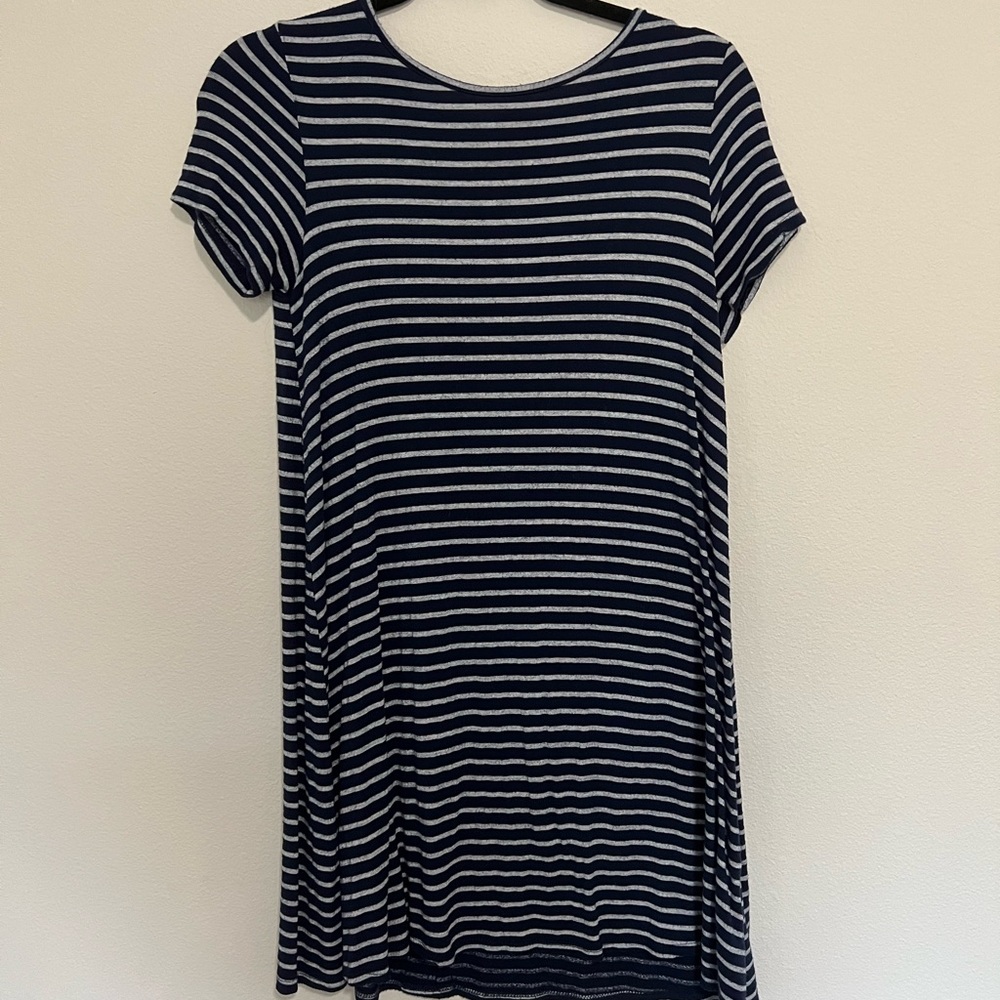 Striped t-shirt dress